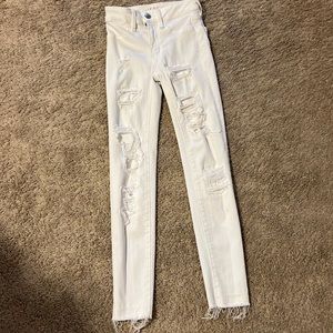 White jeans